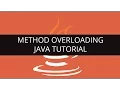 Method Overloading In Java Edureka