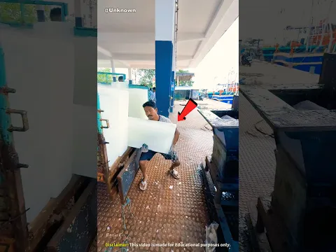 Why Do Fishermen Break Ice? 😱🧊