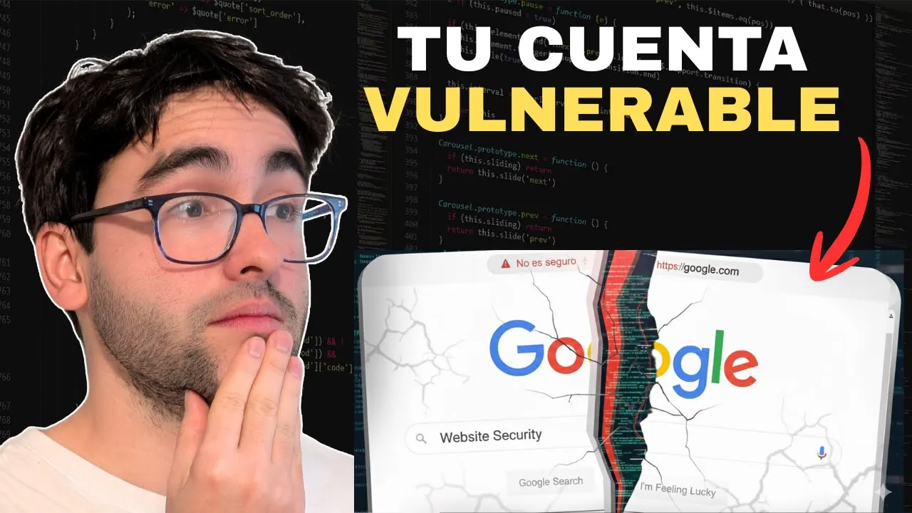 ‼️ Así pueden TOMAR CONTROL de tu CUENTA sin conocer tu CONTRASEÑA | Aprende a Protegerte 🔒