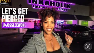 Nose Ear Piercing at Inkaholik Tattoos Piercings Miami Florida