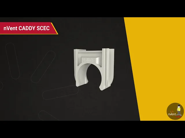 Clips de plástico nVent CADDY para aplicaciones en hormigón
