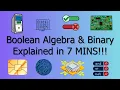 Boolean Algebra Logic Gates Binary Made Simple 7 MINS