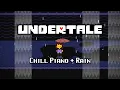 Download Lagu Cozy Undertale Piano Music with Relaxing Rain [ for studying, work \u0026 sleep ]
