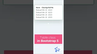 Table classes in bootstrap 5 power of bootstrap 5