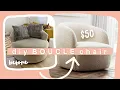 how to diy a BOUCLE chair for 50