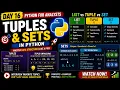 Day-16 Python Tuples Sets Explained Tuple vs List vs Set Python for Beginners