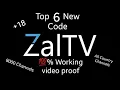 Zaltv New Code Top 6 Free Codes 18 Ok Working Proof