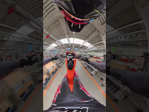 Factory tours on foot are overrated… 😎⚡️