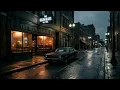 Autumn After Rain | Slow Blues, Fireplace & Late Night Vibes