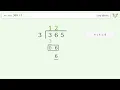 Long Division Problem Step-by-Step Solution