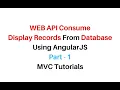 How To Consume Web API Using AngularJS c 4 6 into table html page