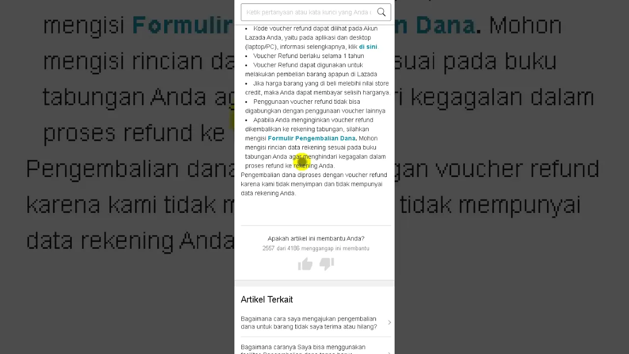 Cara Mencairkan Voucher Refund Lazada ke Rekening Bank Pribadi #tutoriallazada