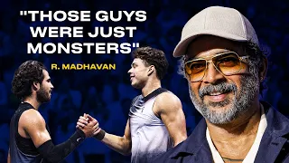 R Madhavan on witnessing the Alcaraz-Shelton thriller at #US Open 2026
