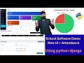 School ERP Software in Django New UI Student Attendance System Full Demo