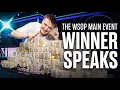 The Full Lucas Jumalon Interview 2026 WSOP Main Event Champion