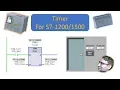 TIA Portal How to use Timers TON TOF TP TONR