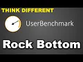 Userbenchmark - Rock Bottom THEY BANNED ME