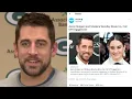 NFL Player Aaron Rodgers LEAVES GF After 2yrs To Focus On Career After She DEMANDED He Retire