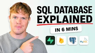 SQL Database Explained in 6 Minutes for beginners
