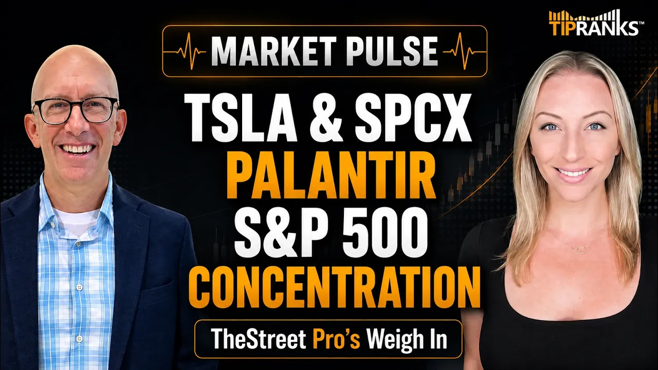 TSLA/SPCX Merger Talk, Palantir's Next Move & S&P 500 Concentration Risk | TheStreet Pro