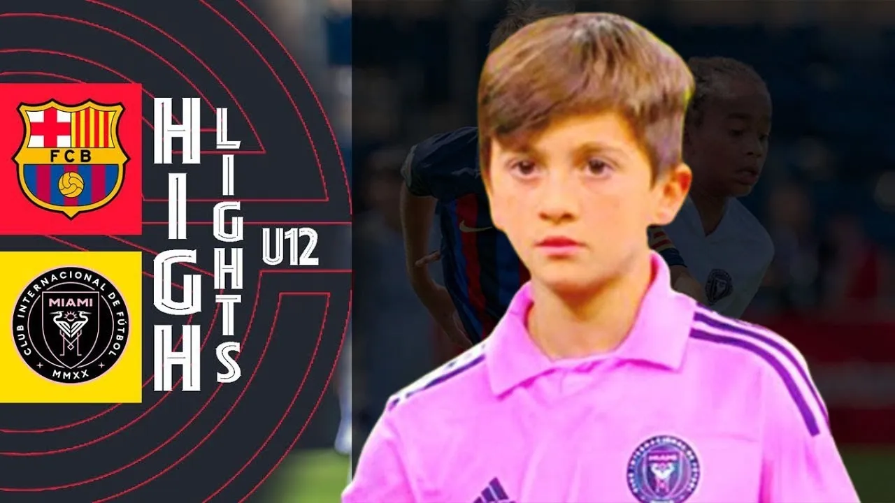 REGARDEZ comment THIAGO MESSI a déjà MARQUÉ 4 BUTS ???? en 2 matches pour l'INTER MIAMI! INCROYABLE!