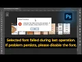 How to Fix Font Failed Error Disable Corrupted Fonts Easily