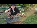 Chicken gyros on the bunnings 85 jumbuck rotisserie