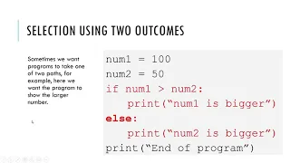 Python selection