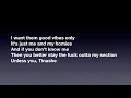 JAY PARK - All I Wanna Do (English Version) (Explicit) (Lyrics)