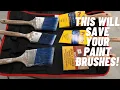 Never Buy Another Paint Brush Again Paint Brush Storage Solution HANDYMAN HEADQUARTERS