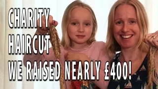 CHARITY HAIR CUT. The big Chop!! To help raise money for Cancer Research