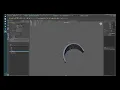 MAYA 2024 Deform Nonlinear Bend
