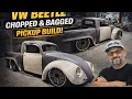 Have You Ever Seen a VW Beetle Ute Chopped Bagged Pickup Build