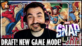 DRAFT NEW MARVEL SNAP GAME MODE IS AWSOME