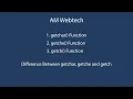 getchar getche and getch functions in c language c programming tutorials LEC am webtech