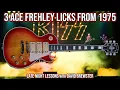 3 Ace Frehley Licks From 1975