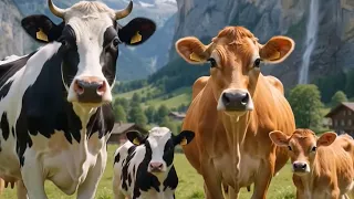 FUNNY COW DANCE BOMB │ Cow Song and Cow Videos 2021