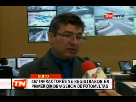 467 infractores se registraron en primer día de vigencia de fotomultas
