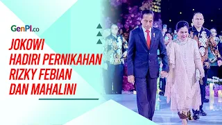 Jokowi Hadiri Pernikahan Rizky Febian dan Mahalini, Sule: Terima Kasih Bapak