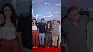 غادة عادل و ماجد الكدواني وابطال فيلم فيها ايه يعني يحتفلون بعرضه الخاص 