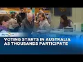 Download Lagu Pemungutan Suara Dimulai, Ribuan Orang Menggunakan Hak Pilih dalam Pemilu Australia