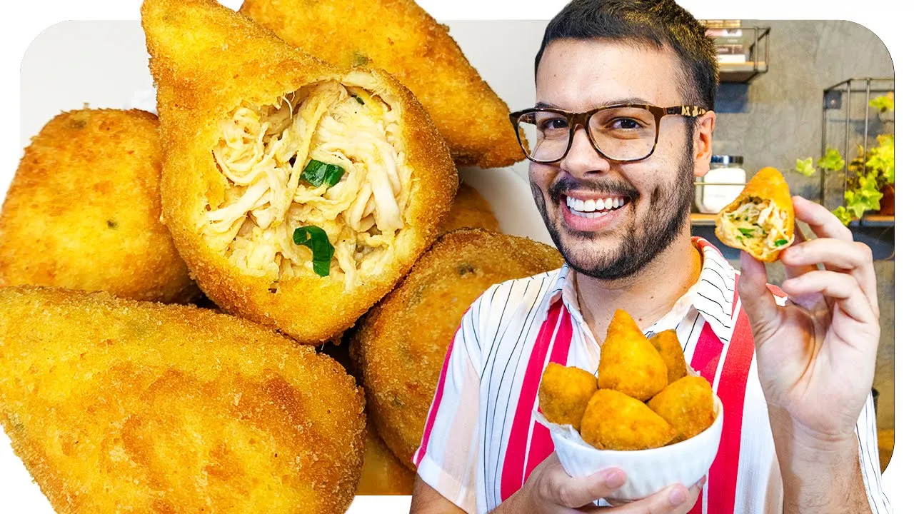 COXINHA DE MANDIOCA - PASSO A PASSO