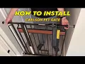 How to Assemble Install Carlson Pet Products Walk Thru Pet Gate