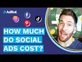 How Much Does Social Media Advertising Cost Facebook Instagram Pinterest TikTok