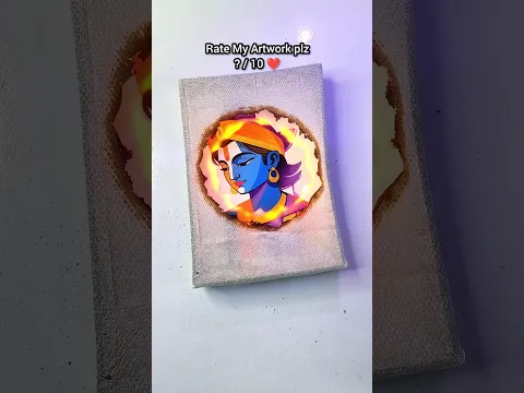 "wait for end" Cute KRISHNA Drawing 😍😱 #krishna #drawing #art #viral #shorts