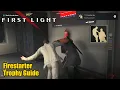 007 First Light Firestarter Trophy Guide Push an enemy into a fire extinguisher