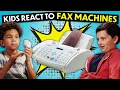 Kids React To Fax Machines