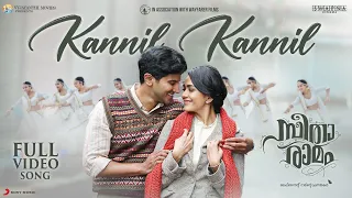 Kannil Kannil Song Sita Ramam Dulquer Salmaan Mrunal Thakur Vishal Chandrashekhar