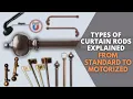 15 Types of Curtain Rods Explained Which One is Right for Your Home