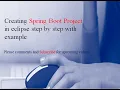 How to create spring boot project with eclipse Spring Boot Hello World example in eclipse